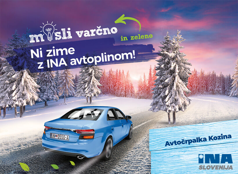 avtoplin avtočrpalka Kozina INA Slovenija